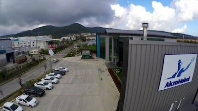 Industrial chemistry Akzo Nobel, Izmir, photo