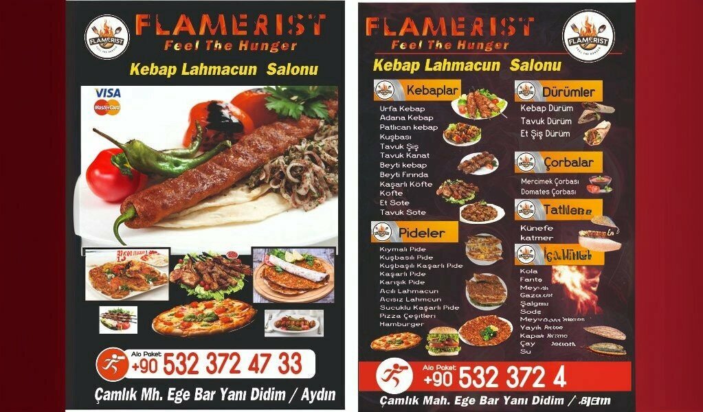 Restaurant Flamerist Kebab & Lahmacun, Didim, photo