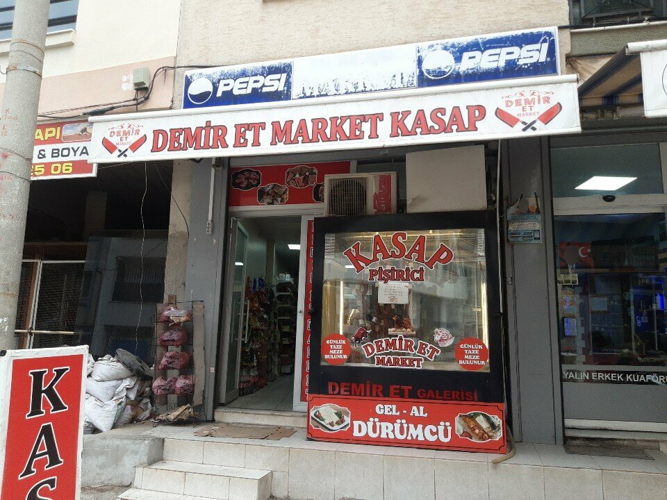 Butcher shop Demir Meat Market, Izmir, photo