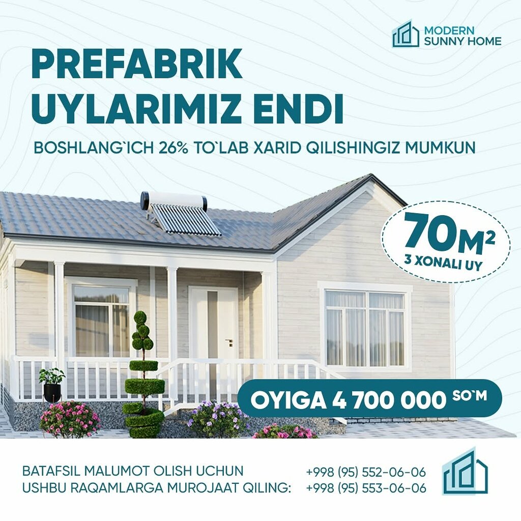 Construction company Modern Sunny Home, Tashkent, photo