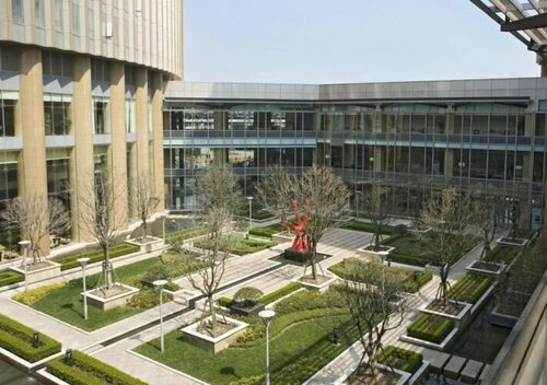 Внешний вид отеля Sheraton Grand Shanghai Pudong Hotel & Residences в Пудуне, фото 4