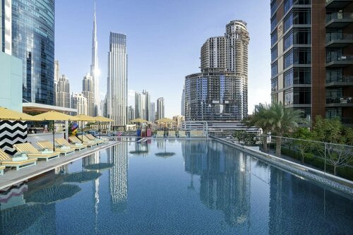 Внешний вид отеля Pullman Dubai Downtown в Торговом заливе, фото 1