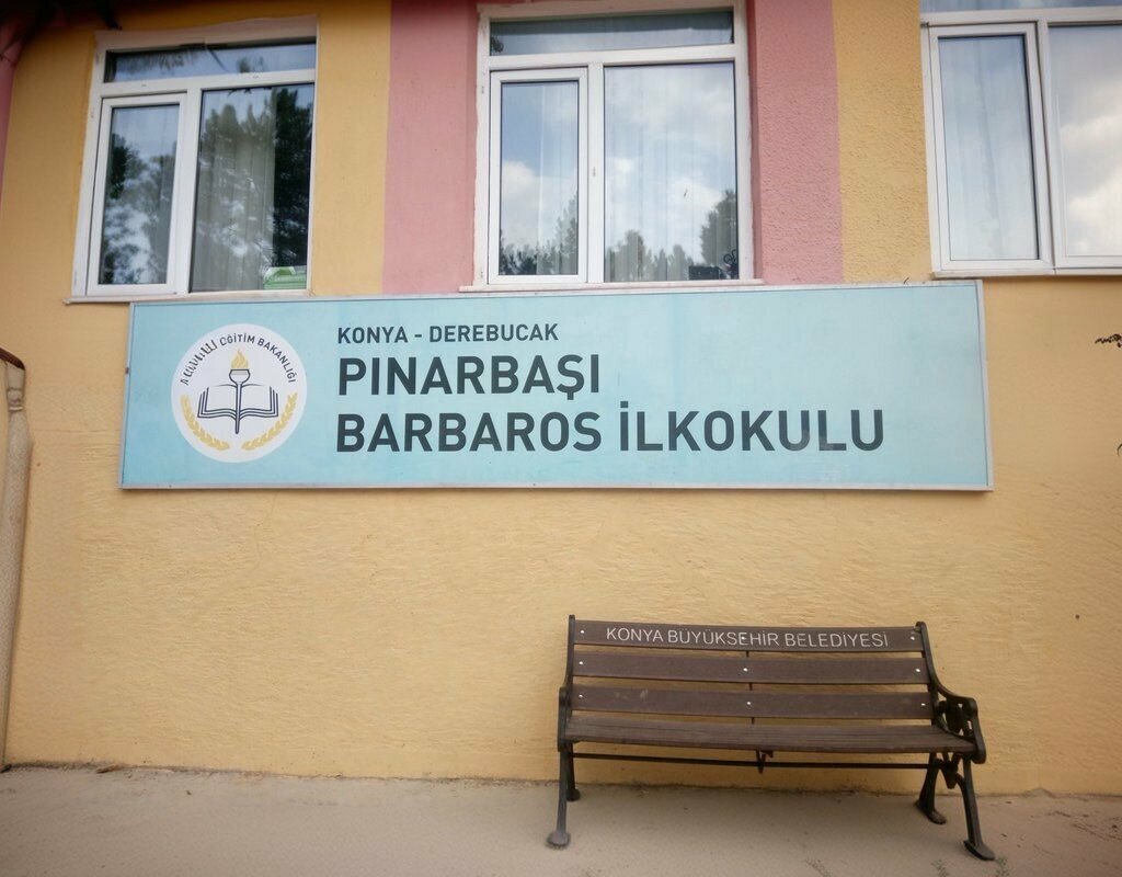 Primary school Pinarbasi Barbaros Primary School, Derebucak, photo