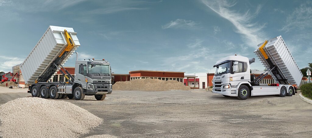 Special equipment and special vehicles Palfinger, company, Dubai, photo