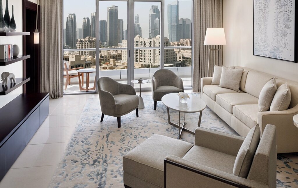 Hotel The Address Dubai Mall Hotel and Residences, Dubai, photo