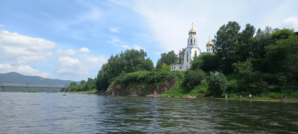 كنيسة أرثوذكسية Pokrova Presvyatoy Bogoroditsy Church ، إقليم كراسنويارسك، صورة