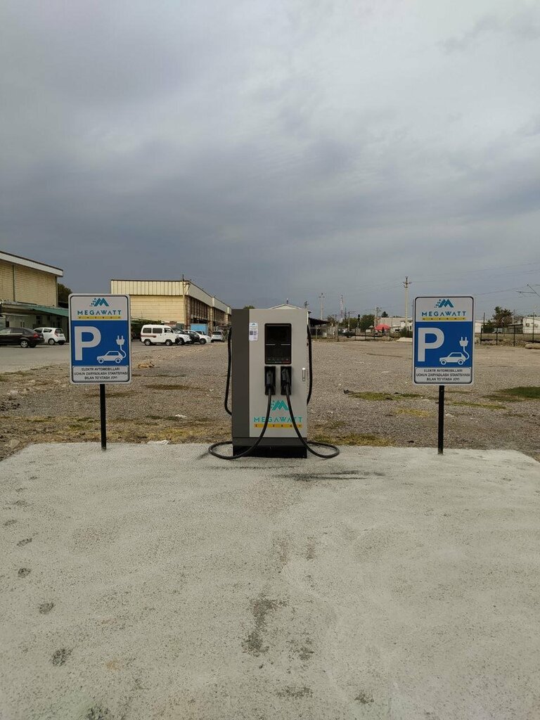 Electric car charging station Megawatt Energy, Chirchiq, photo