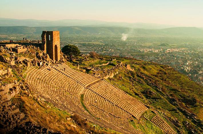 Landmark, attraction Bergama Ancient City Gymnasium, Bergama, photo