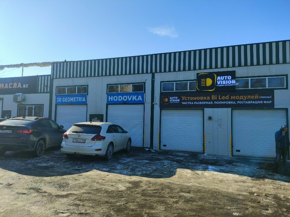 Car service, auto repair 3D geometria, Almaty, photo