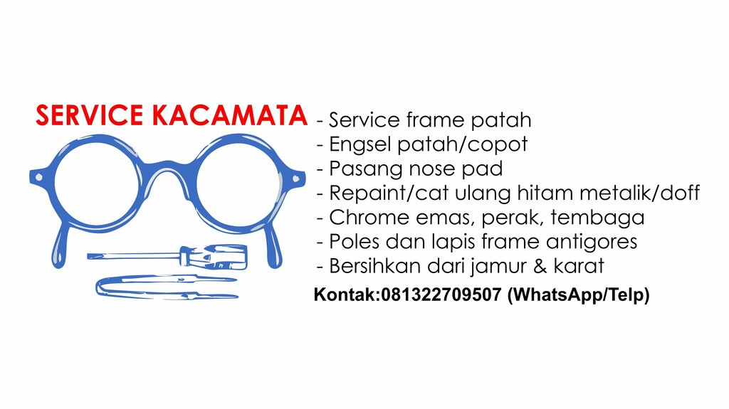Repair of glasses Service Kacamata, West Java, photo
