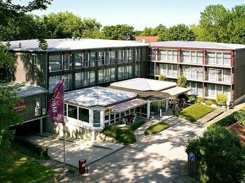 Внешний вид отеля Mercure Hotel Am Entenfang Hannover в Ганновере, фото 1