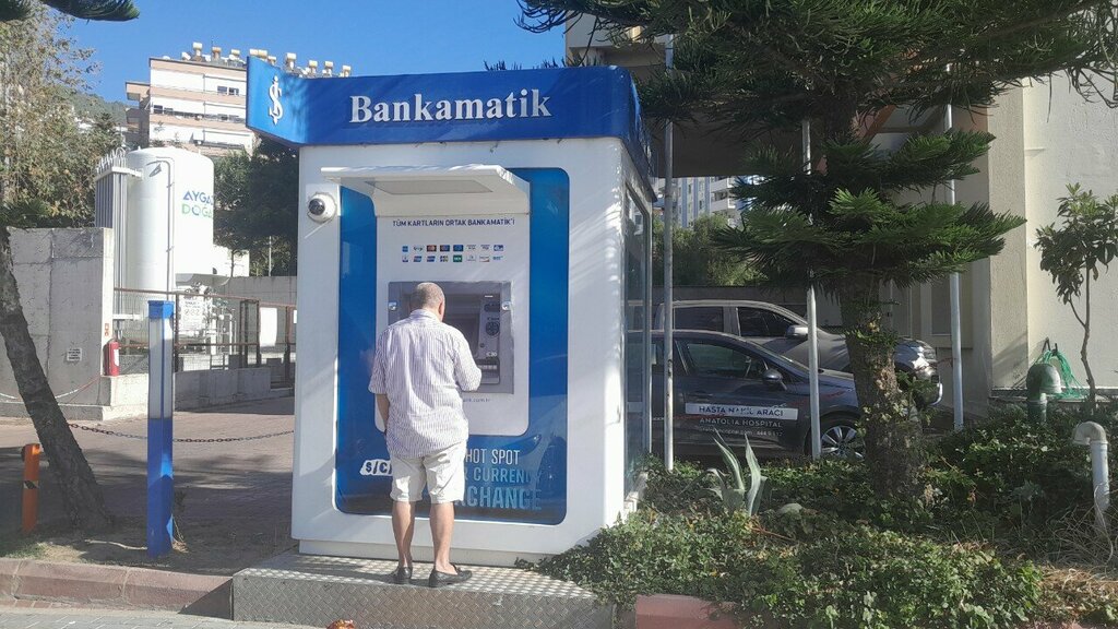 ATM Turkey Is Bank ATM, Alanya, photo