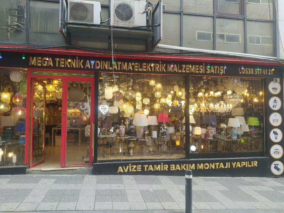Lamps Mega Technical Lighting, Istanbul, photo