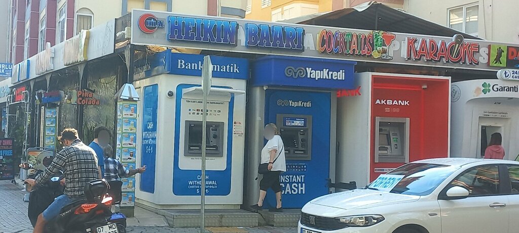 ATM Turkey Is Bank ATM, Alanya, photo