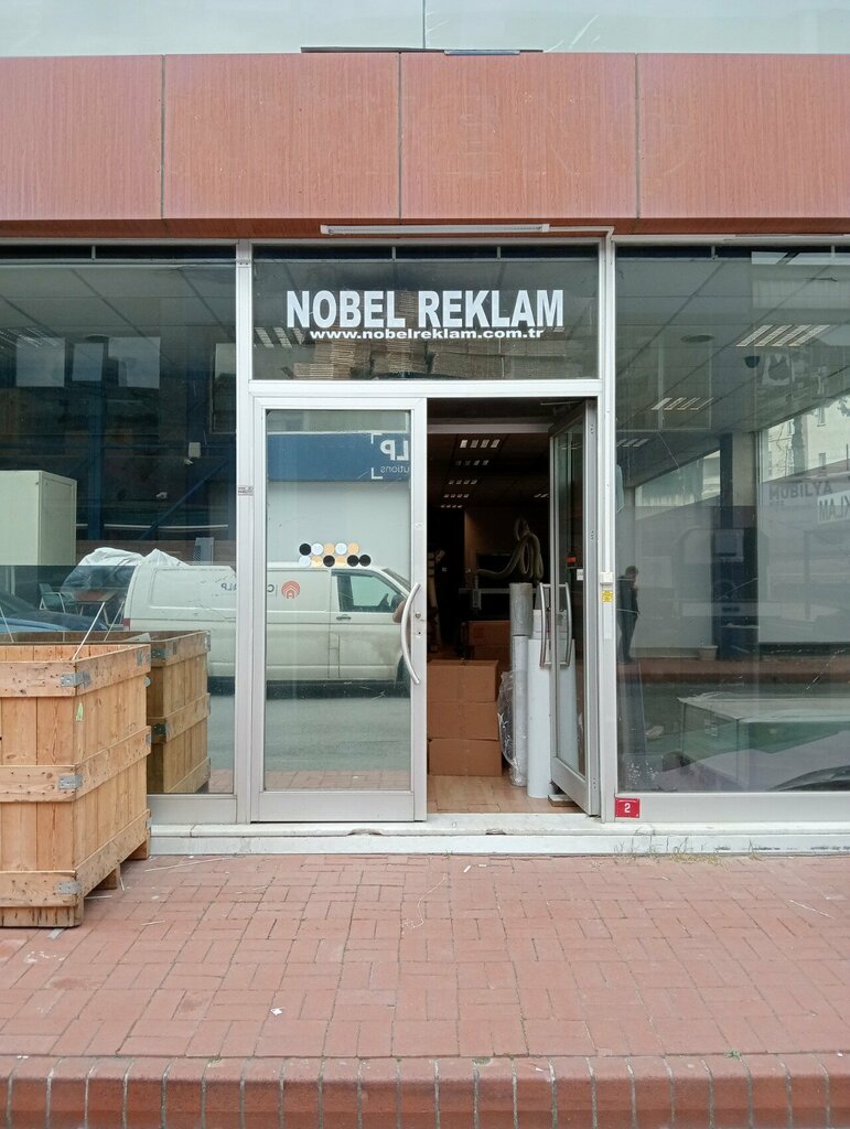 Reklam ekipmanları Nobel Reklam, İstanbul, foto