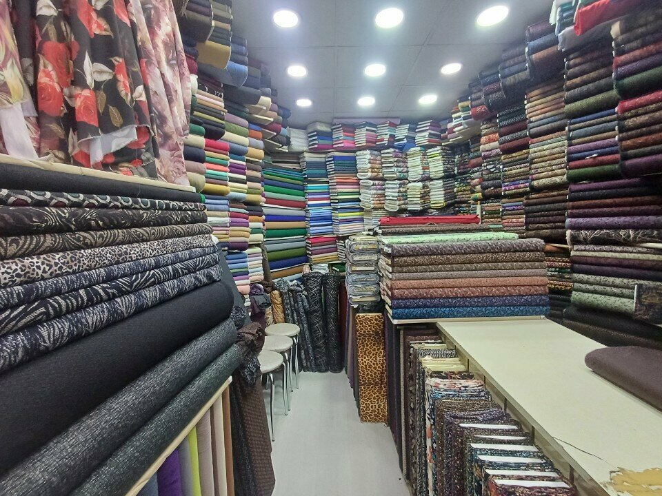Manufacture and sale of textiles Here, Konya, photo