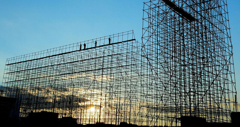 Строительные леса Alfa Scaffold, Стамбул, фото