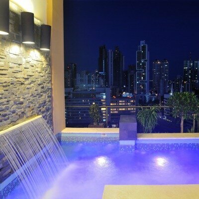 Внешний вид отеля Hilton Garden Inn Panama City Downtown в Белле Висте, фото 2