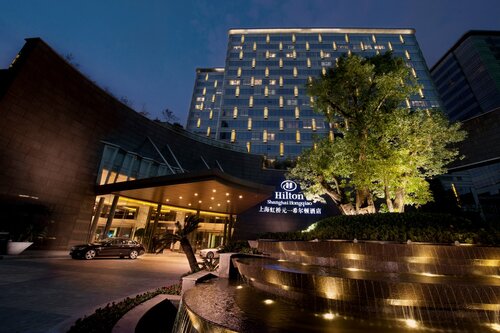 Внешний вид отеля Hilton Shanghai Hongqiao в Миньхане, фото 3