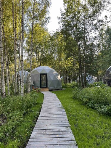 Глэмпинг Озеро Ле в Дубне