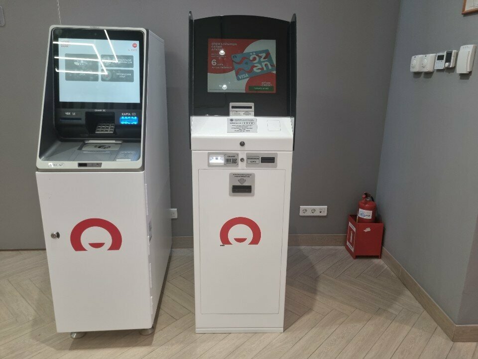 Payment terminal Home credit bank, Almaty, photo