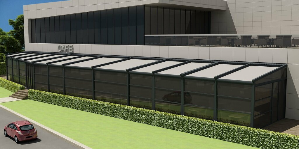 Frame and awning structures Monte Carlo, Cayirova, photo