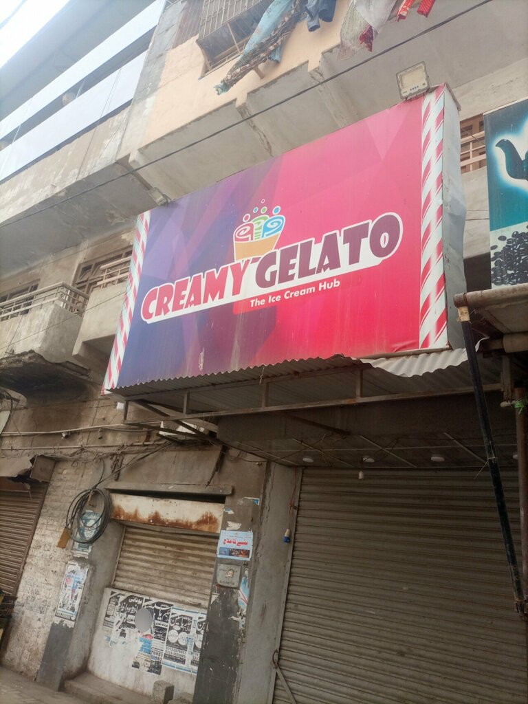 Ice cream Creamy Gelato, Karachi, photo
