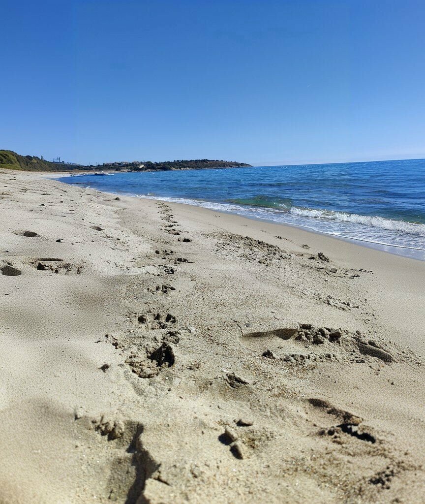 Memorial site, local landmark Catal Azmak Public Beach, Izmir, photo