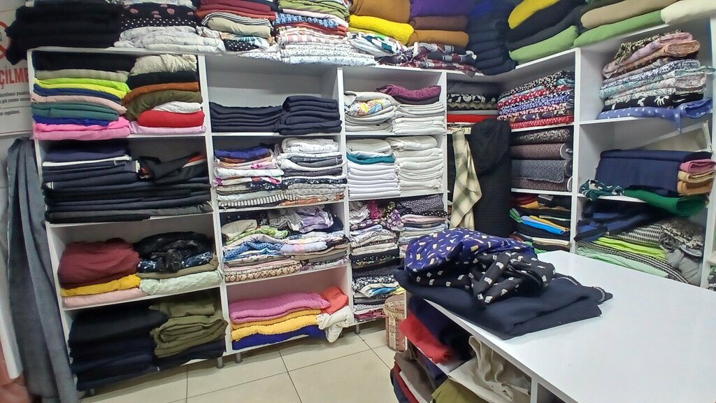 Manufacture and sale of textiles Evam Fabric Market, Konya, photo