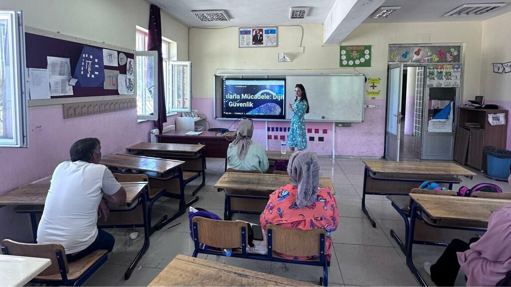 School Baskavak Middle School, Savur, photo