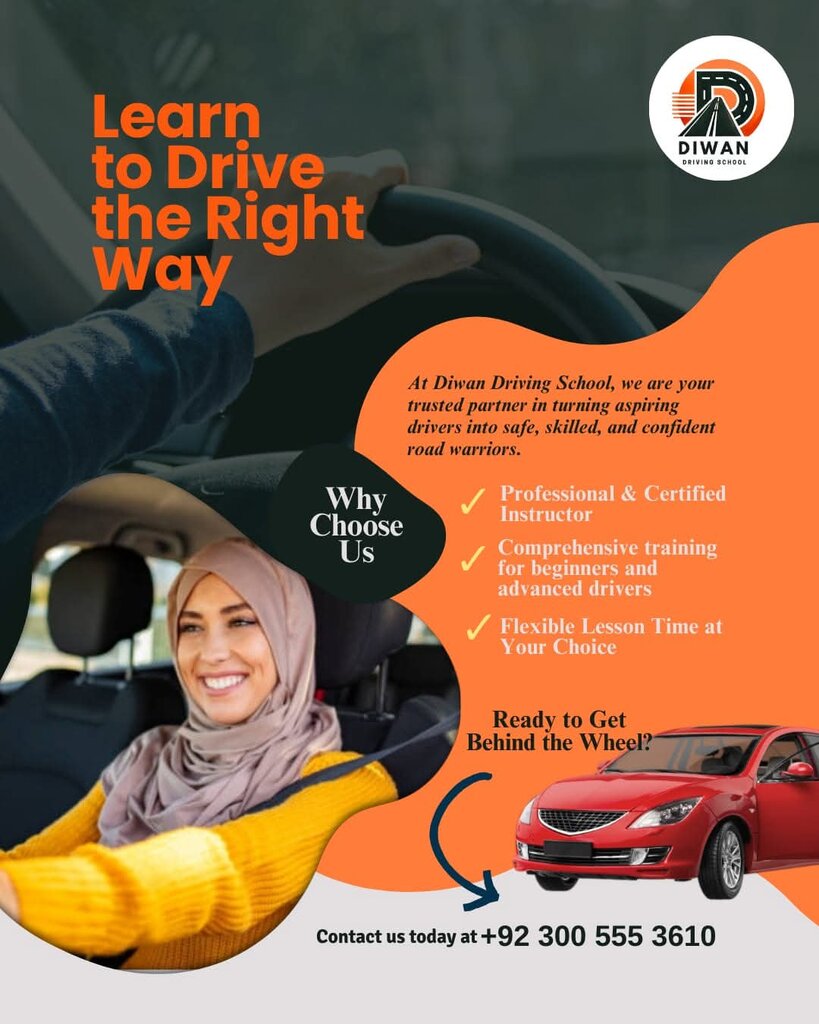 Driving school Diwan Driving School Lahore Pakistan, Lahore, photo