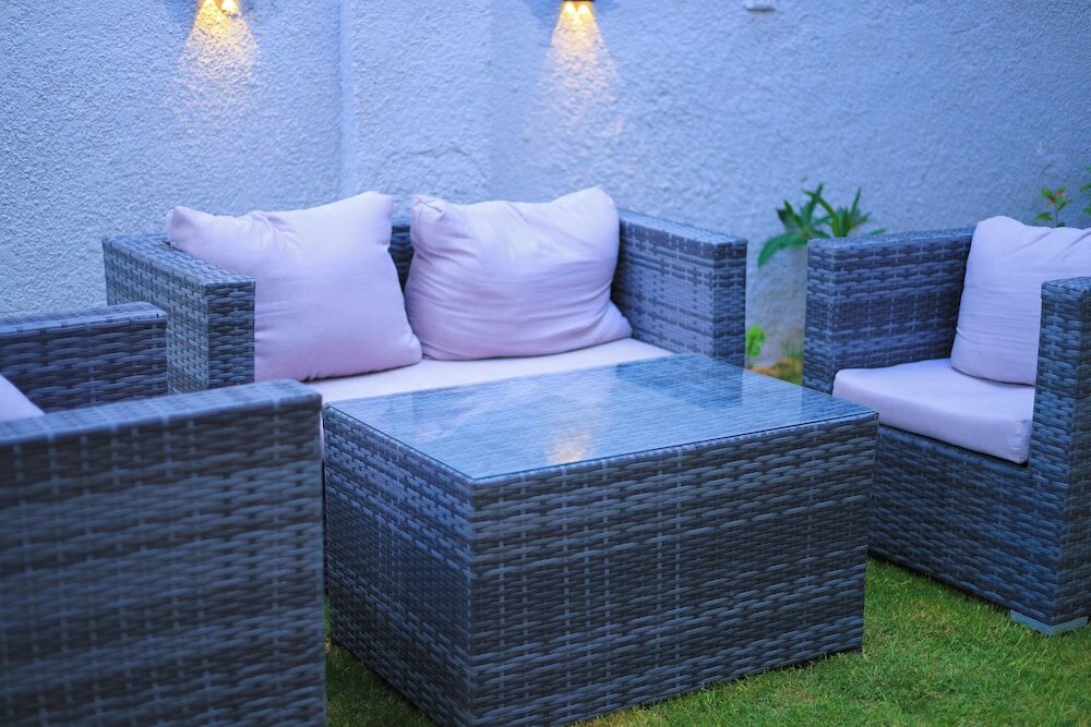 Фото Garden pyramid view