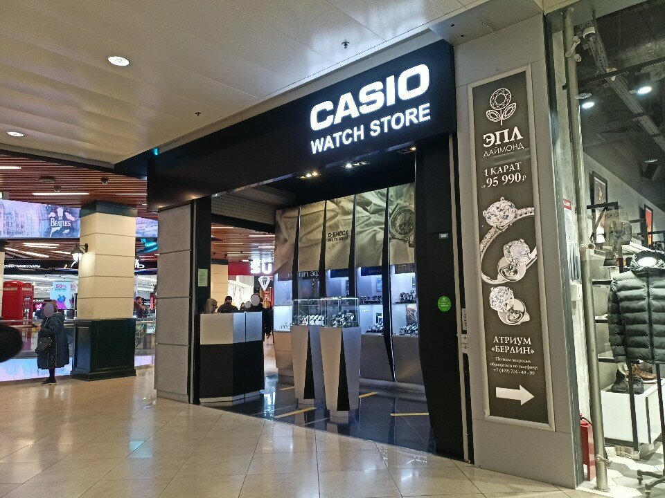 متجر ساعات Casio watch store ، موسكو، صورة