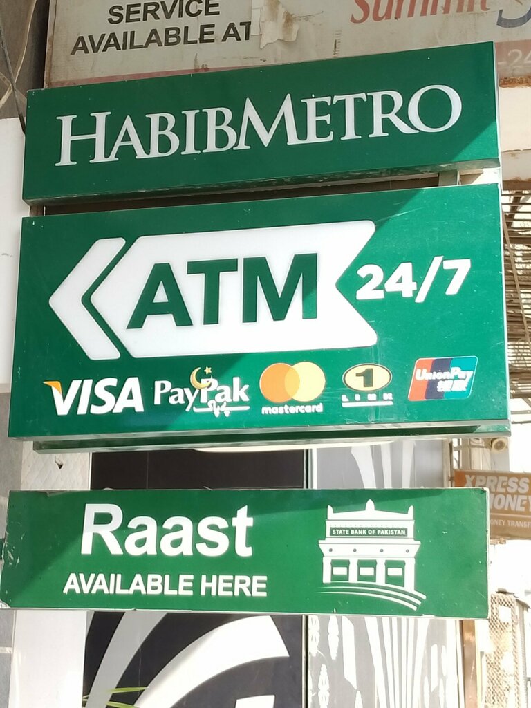 ATM Habib metro, Karachi, photo