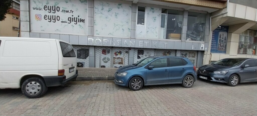 Labeling, bar coding Borksanetiket. com.tr, Istanbul, photo