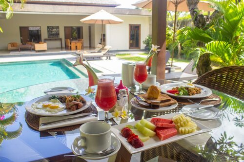 Внешний вид отеля Serene Villas в Районе Куте, фото 4