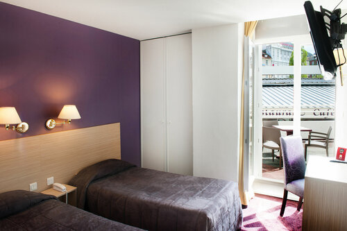 Внешний вид отеля Hôtel Continental в Лурде, фото 3