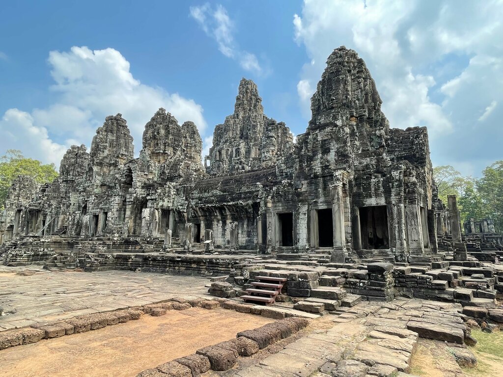 Landmark, attraction Bayon Temple, Earth, photo