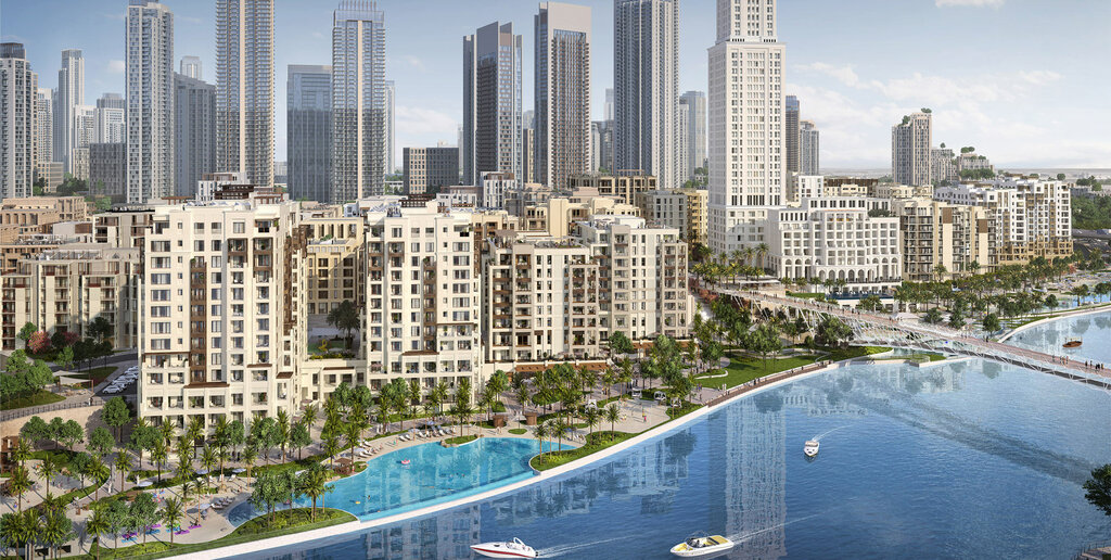 Housing complex Creek Beach - Rosewater, Dubai, photo