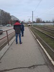 800th Anniversary of Kolomna Boulevard (Moscow Region, Kolomna, Spirina Street), parada de transporte público
