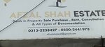 Afzal Shah state (Shah Faisal, Shah Faisal Colony 1, Usman Ghani Road, 1/110), real estate agency