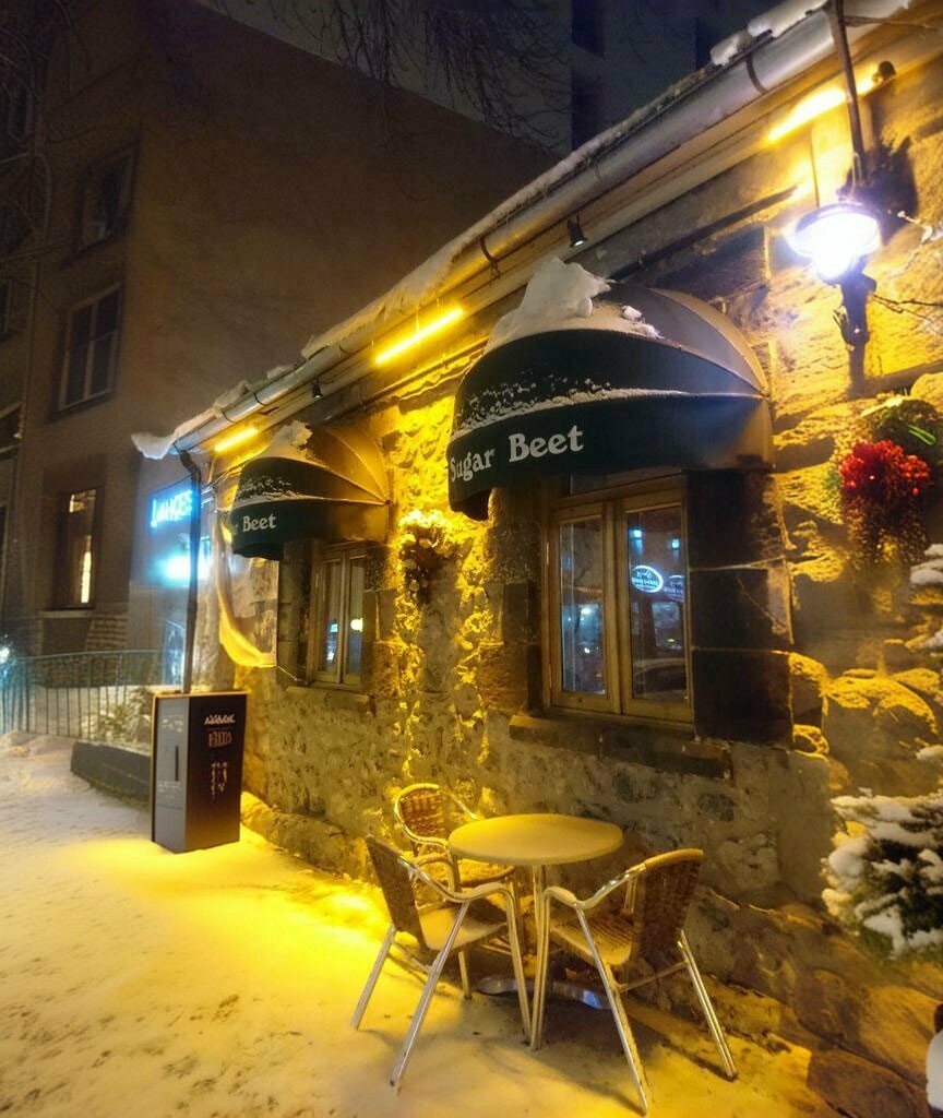 Cafe Sugar Beet, Kars, photo