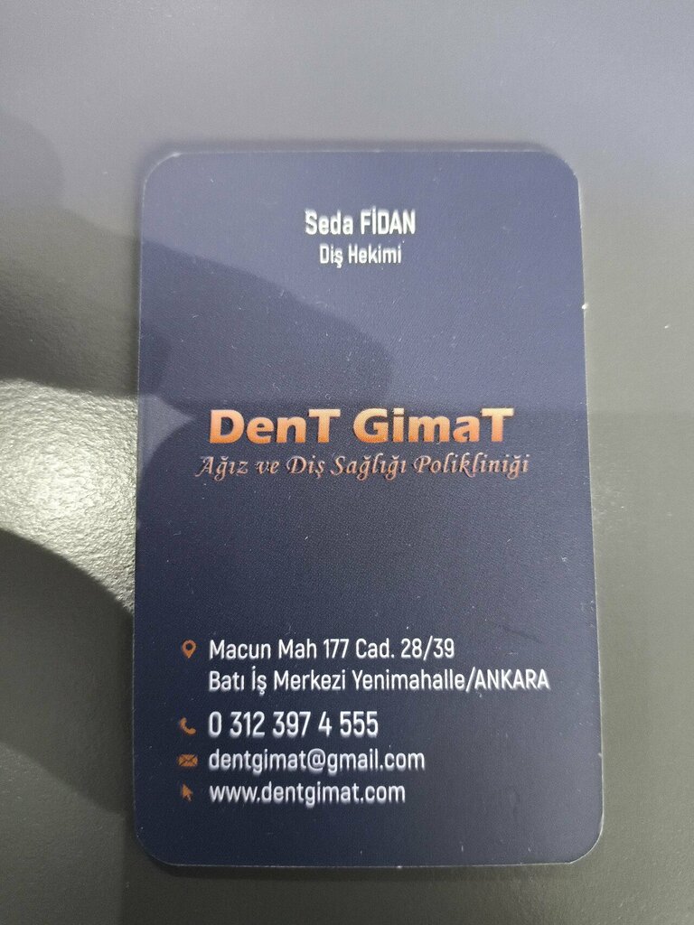 Dental clinic Dent Gimat Ağız ve Diş Sağlığı Polikliniği, Ankara, photo