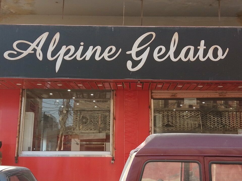 Ice cream Alpine Gelato, Karachi, photo