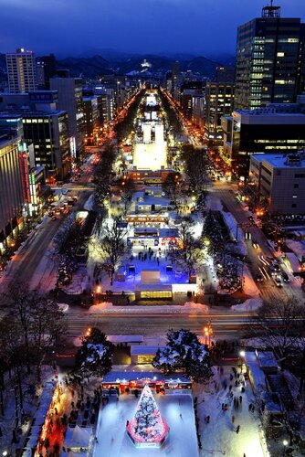 Гостиница Hotel Sunroute Sapporo в Саппоро