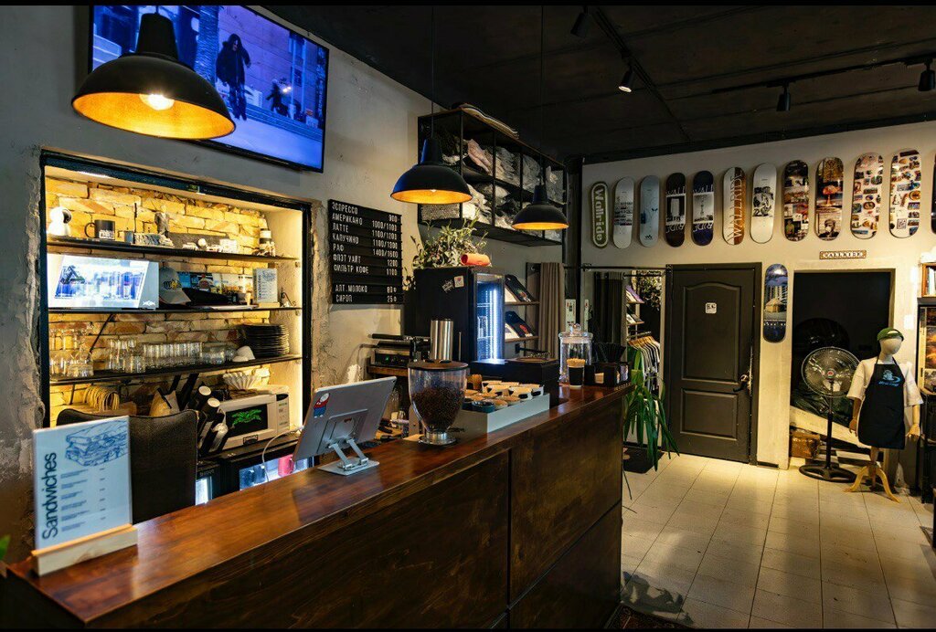 Coffee shop Wallride Cafe, Almaty, photo