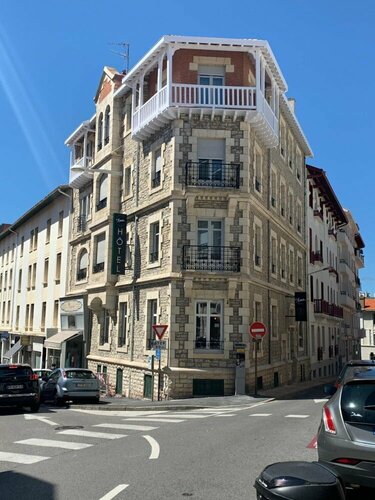 Внешний вид отеля Ama Hôtel в Биаррце, фото 1