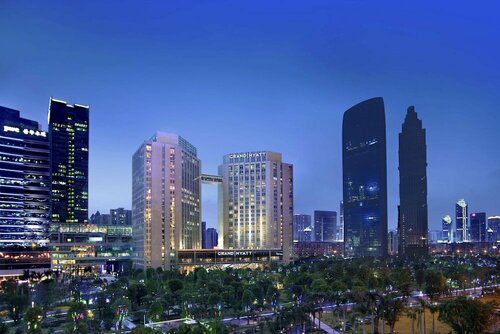 Внешний вид отеля Grand Hyatt Guangzhou в Гуанчжоу, фото 2