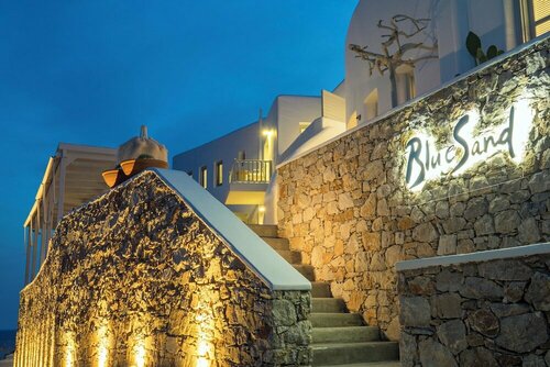 Внешний вид отеля Blue Sand Boutique Hotel & Suites в Ано-Мерья/Ано Мерии, фото 2