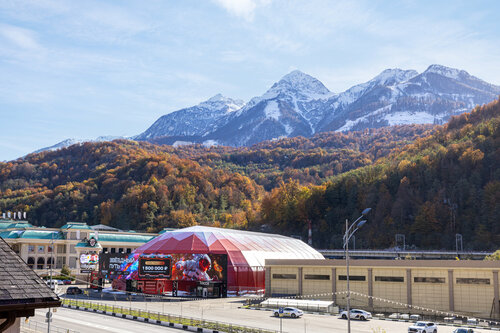 Внешний вид отеля Montchalet SPA by Stellar Hotels, Krasnaya Polyana в городском округе Сочах, фото 3